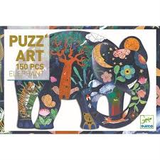 Puzzle Puzz’Art – Éléphant – 150 pièces